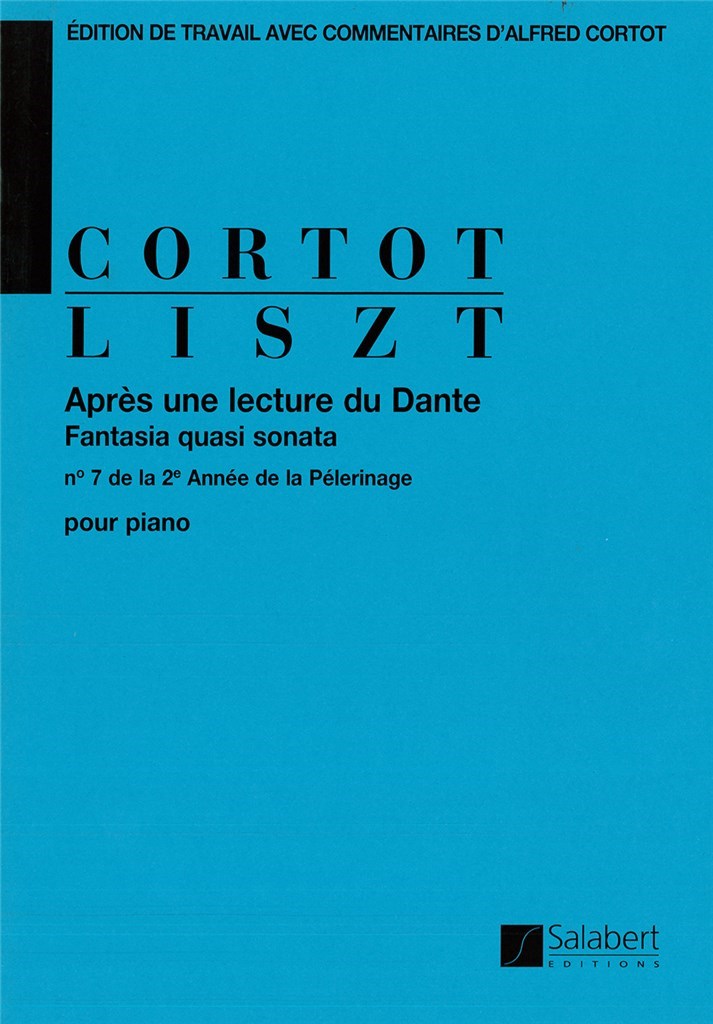 Après une lecture du Dante, Fantasia quasi sonata